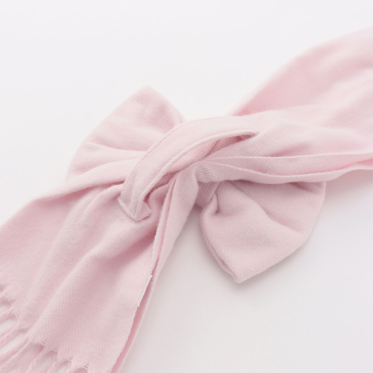 Ribbon Motif Scarf,Pink, large image number 4