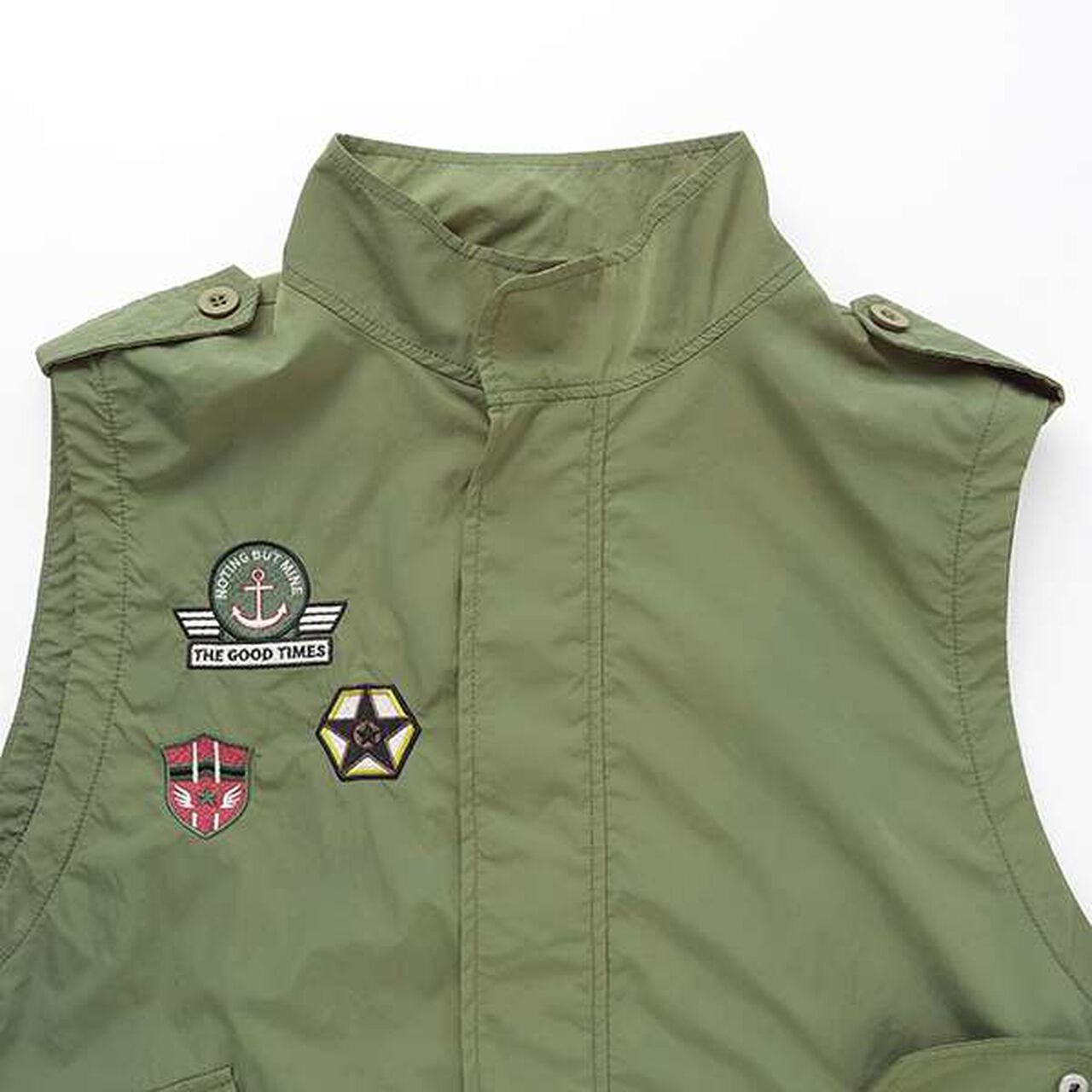 [LTXC] [D-League/CHANGE RAPTURES/AYUMI] Military Vest,Khaki, large image number 7