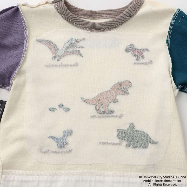 [JURASSIC WORLD] Embroidered Long-Sleeve T-Shirt,Mustard, medium image number 6