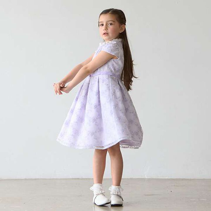 Lace OP + No-Collar JK Set,Lavender, medium image number 12