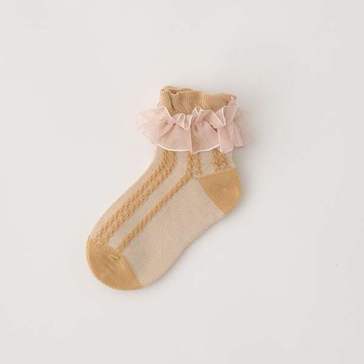 Frill Lace Socks,White, medium image number 8
