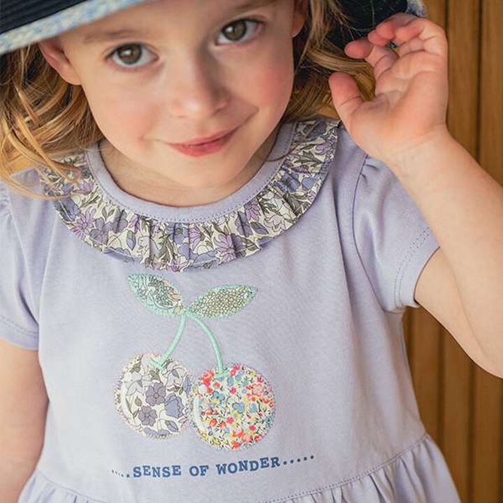 Liberty Cherry One-Piece Dress,Lavender, medium image number 12