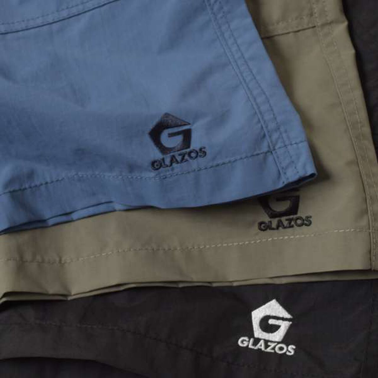 [Water-Repellent] Nylon Washed Climbing Half Pants,Black, large image number 5