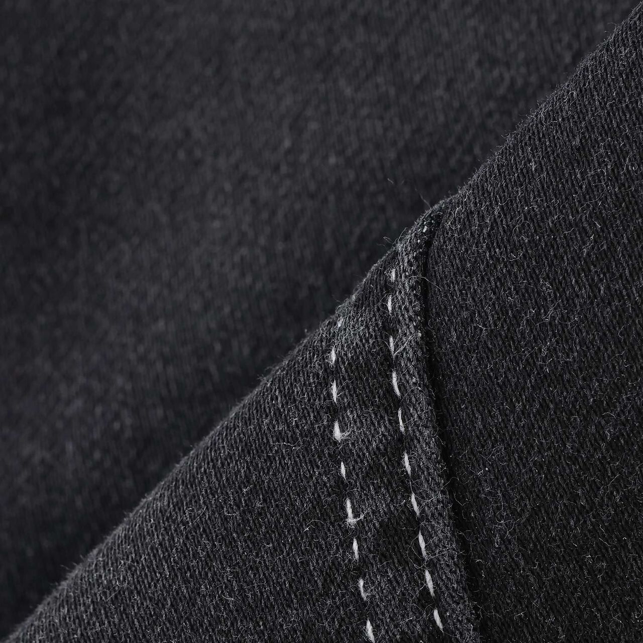 Stretch Denim Double Knee Work Pants,Navy, large image number 8