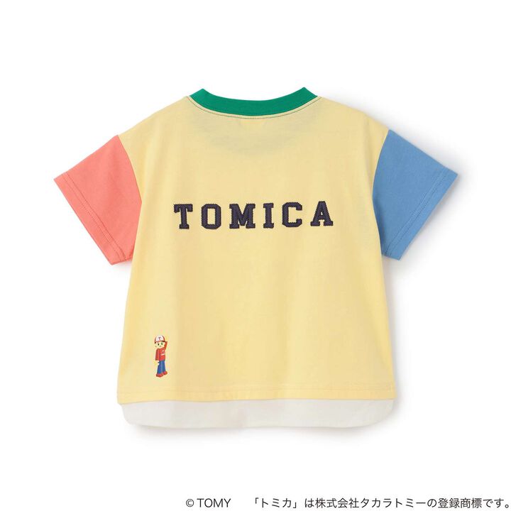 [TOMICA] 下襬拼接短袖T恤,多色, medium image number 16