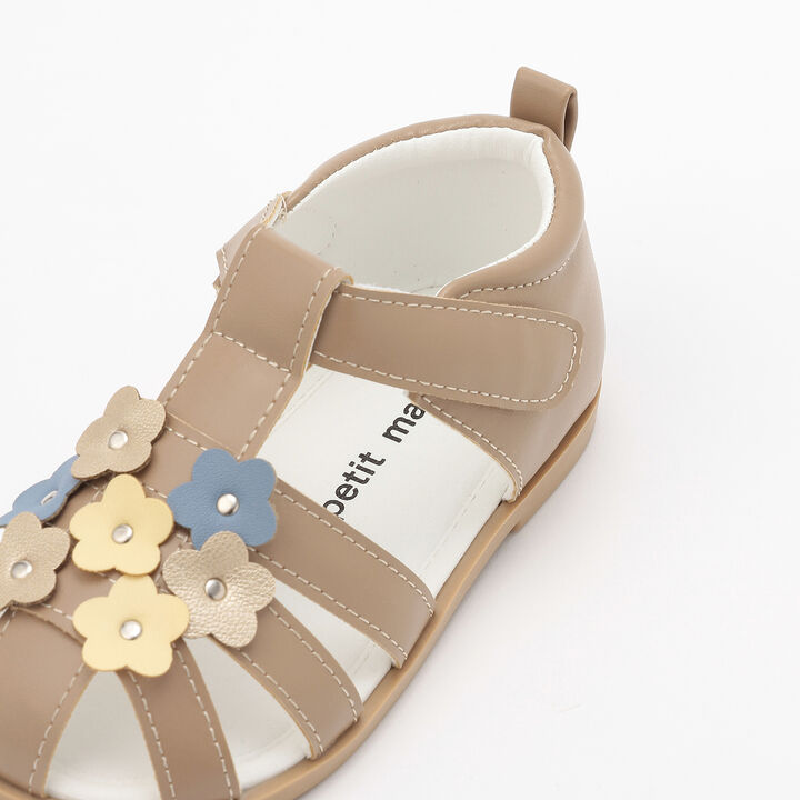 Many Flower Sandals,Pearl white, medium image number 2