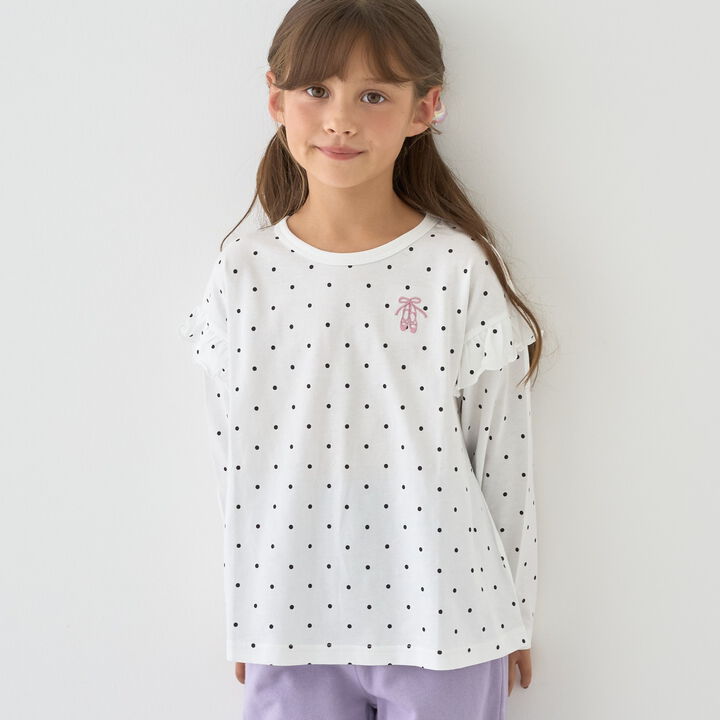 [100% Cotton] Muteki T. [Stain Resistant/Quick-Dry/UV] 8-Pattern A-Line T-Shirt,, medium
