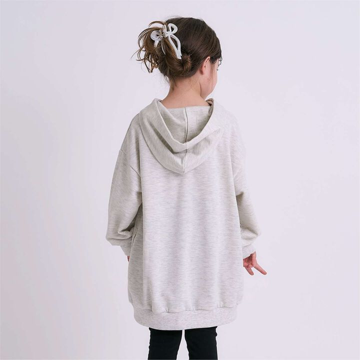 Quick-Dry Parka One-Piece Dress,Charcoal gray, medium image number 9