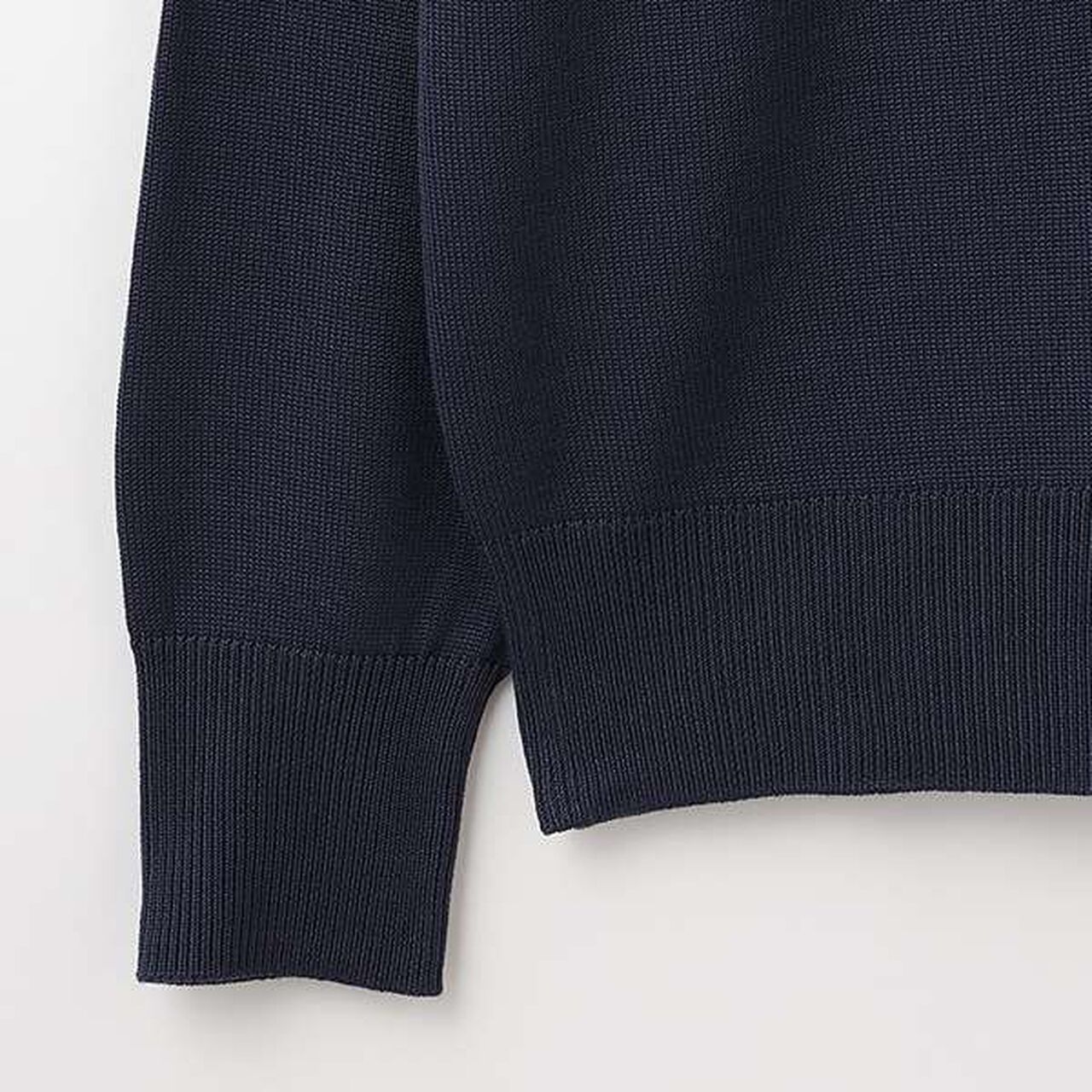 Cool Touch Antibacterial Deodorant V-Neck Cardigan,Navy, large image number 8