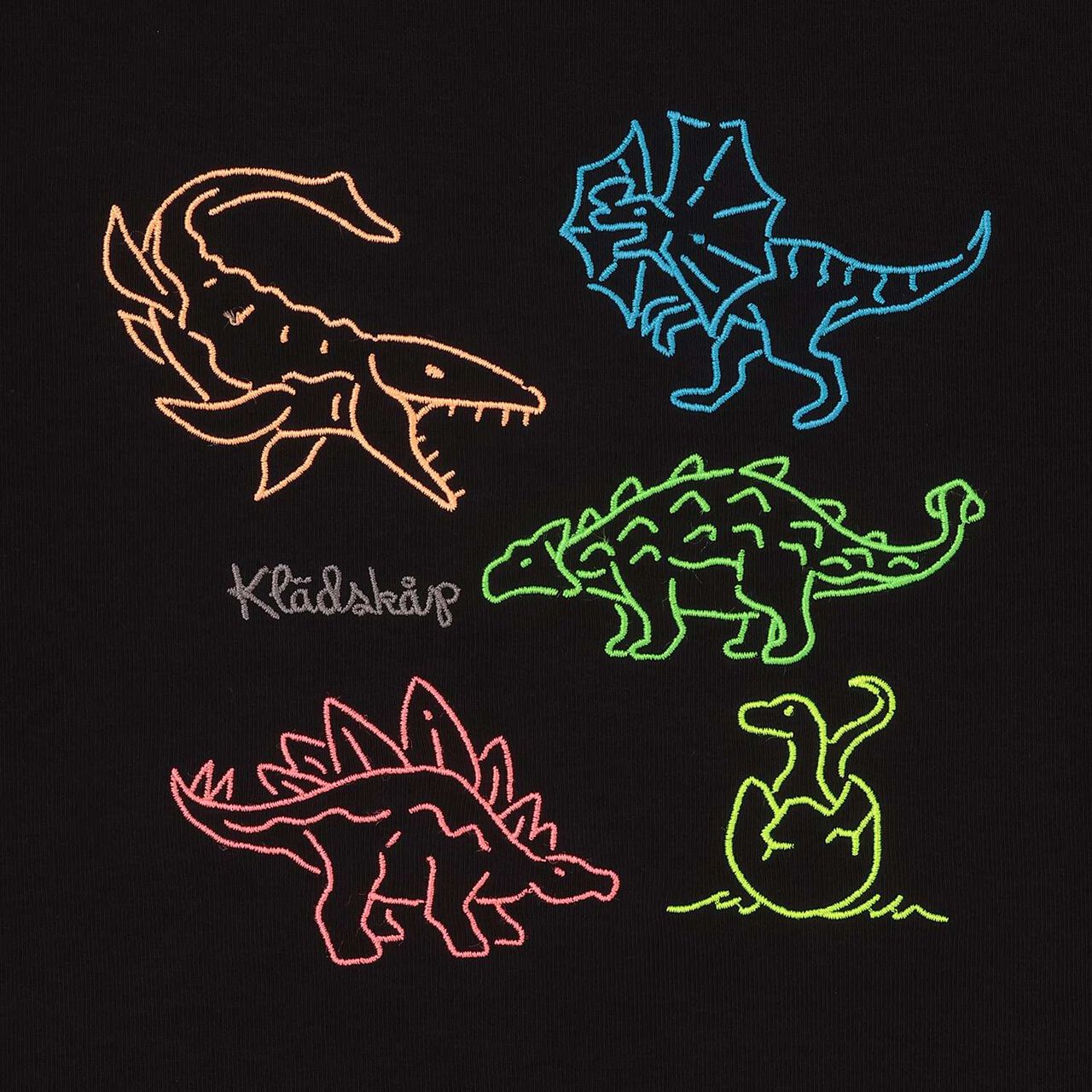 Dinosaur Embroidered Sweatshirt,Light beige, large image number 6
