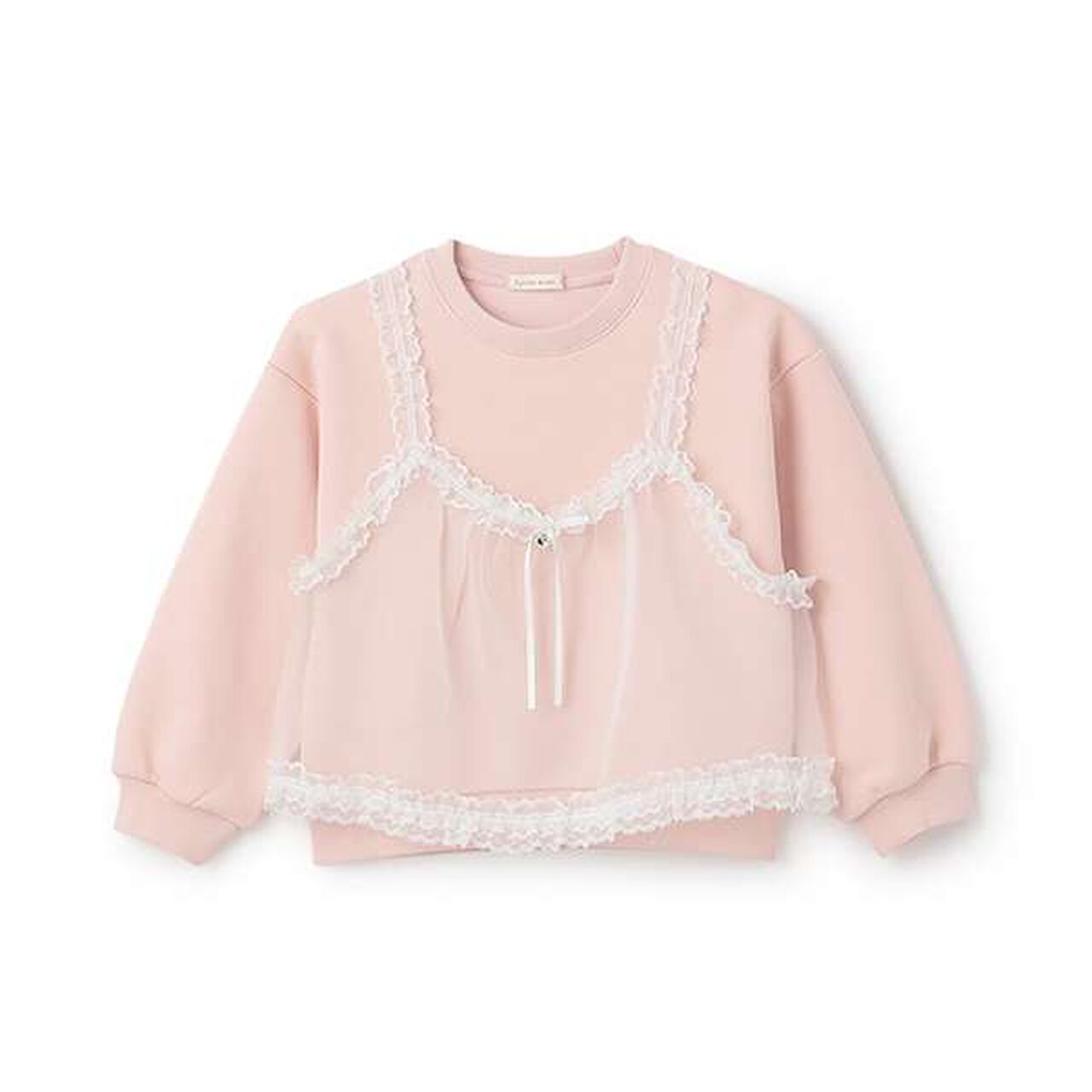 [Lycee Mine Ballet Series] Camisole Ducky Sweatshirt,Moderate pink, large image number 5