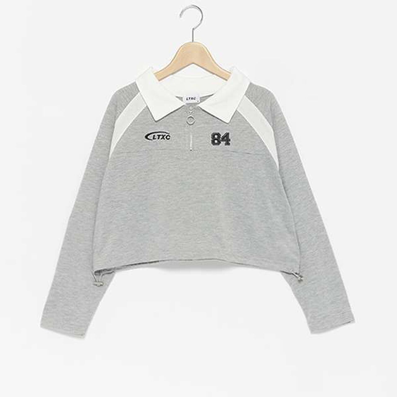 LTXC - Half-Zip Long-Sleeve T-Shirt,Off white, large image number 10