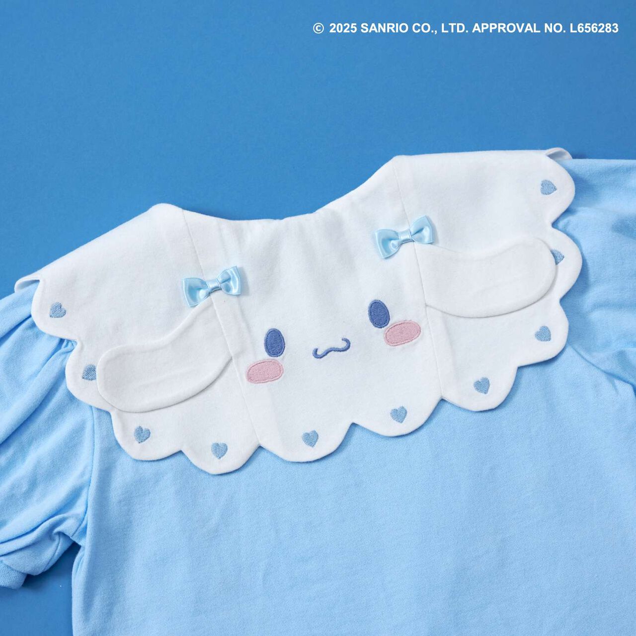 [Cinnamoroll Collaboration] Sailor Collar Short Sleeve T-Shirt,Pink, large image number 8