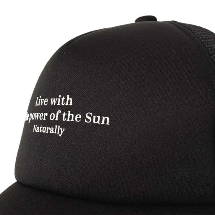 Message Print Mesh Cap,White, medium image number 3