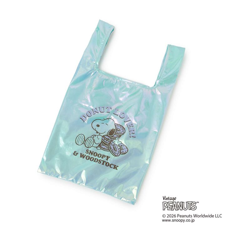 [SNOOPY] Metallic Tote Bag,Off white, medium image number 8