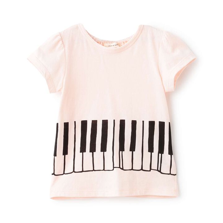 Piano Short Sleeve T-Shirt,, medium