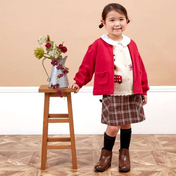 KP Scallop Trim Pocket Shaggy Lining Zip-Up (90-140),Black, medium image number 12