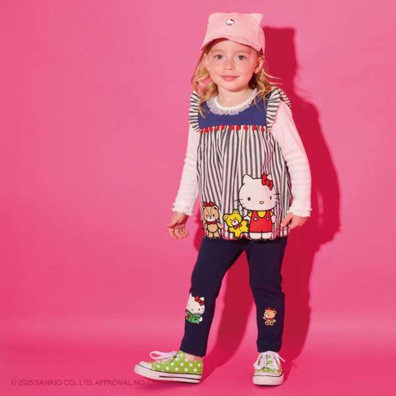 [HELLO KITTY] Leggings,Pearl white, large image number 9