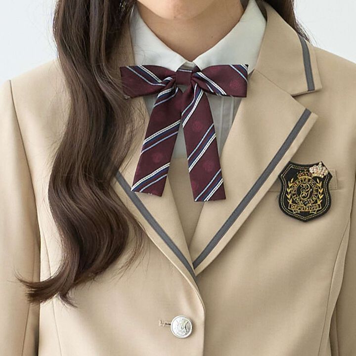 [Graduation Attire] Stripe School Ribbon,, medium
