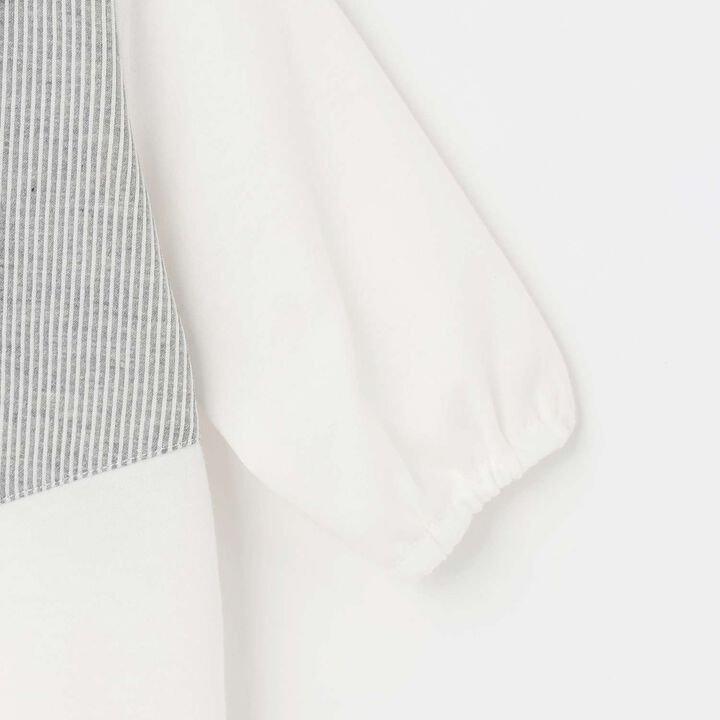 Stripe Vest 2 WAY All-in-One [Made in Japan],Blue, medium image number 5