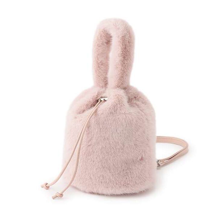 Faux Fur Shoulder Bag,Off white, medium image number 9