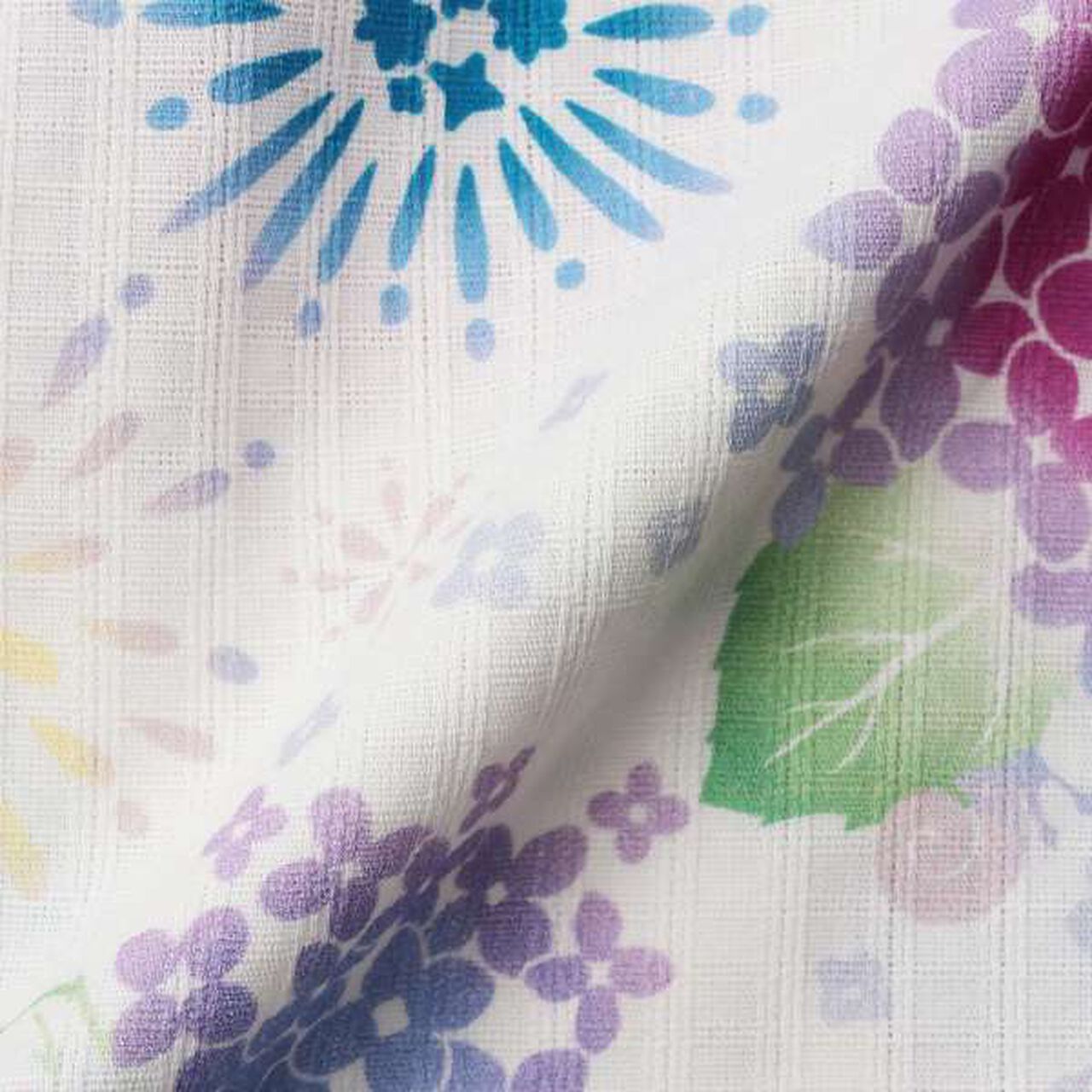 Hydrangea Pattern Jinbei,Off white, large image number 2