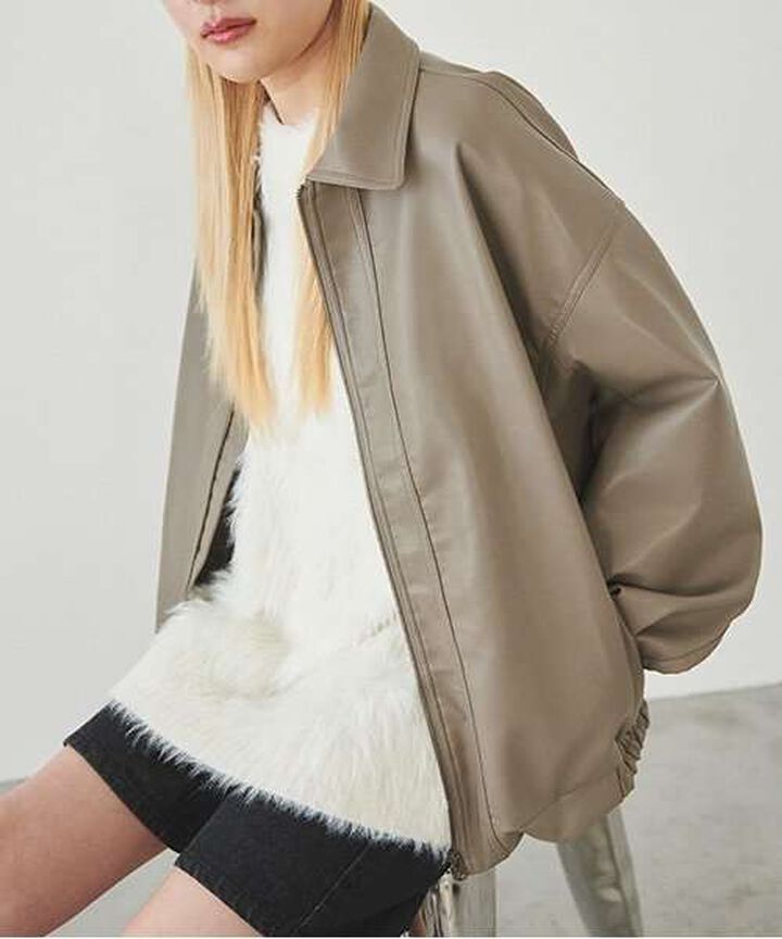 Shaggy Mini One-Piece Dress,Mocha tea, medium image number 16