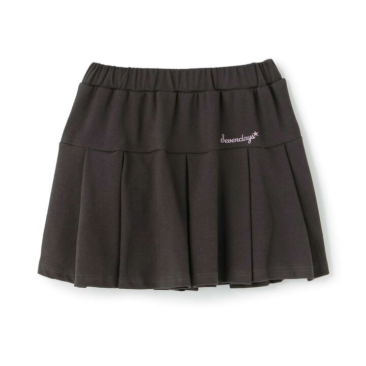 [7days] Cut Pleated Skirt-Pants,Pink, medium image number 11