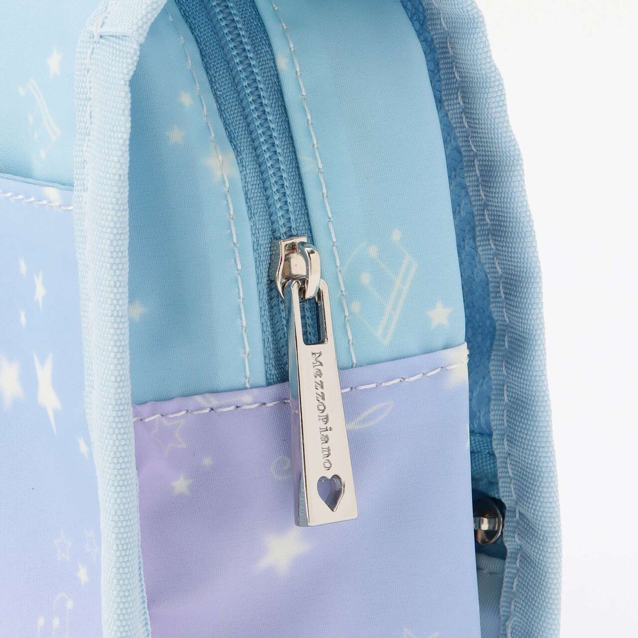 Zodiac & Musical Note Travel Pouch,Light blue, large image number 2