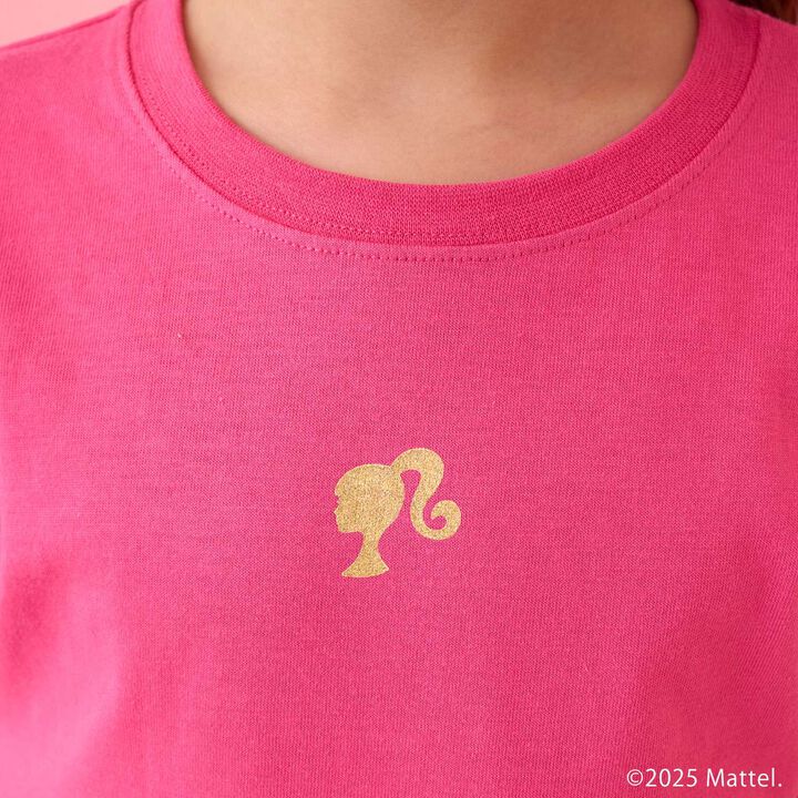 [Barbie] Sleeve Tuck T-Shirt,White, medium image number 19