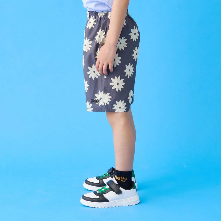 [Cool Touch] All-Over Pattern Half Pants,Black, medium image number 9