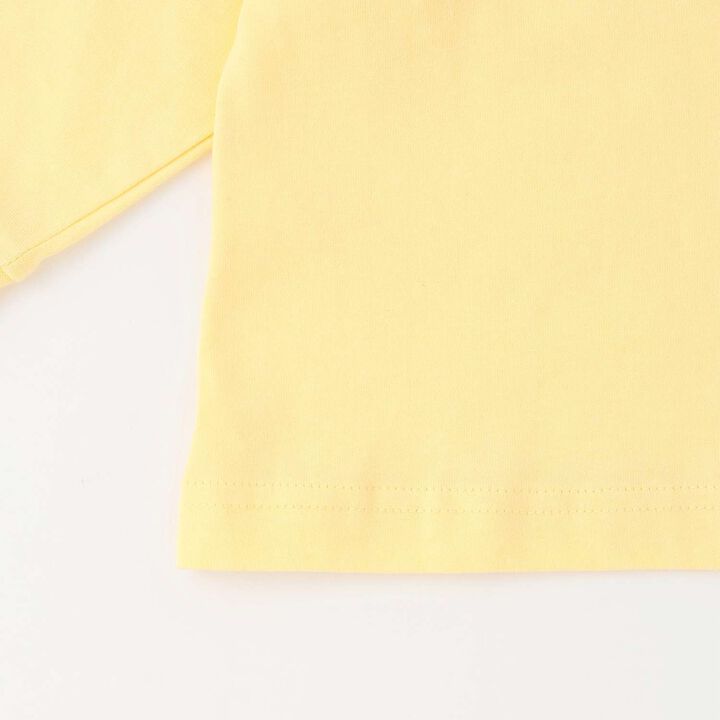 [DailyME] C100/Anti-Stain/Long-Sleeve T-Shirt,Off white, medium image number 5