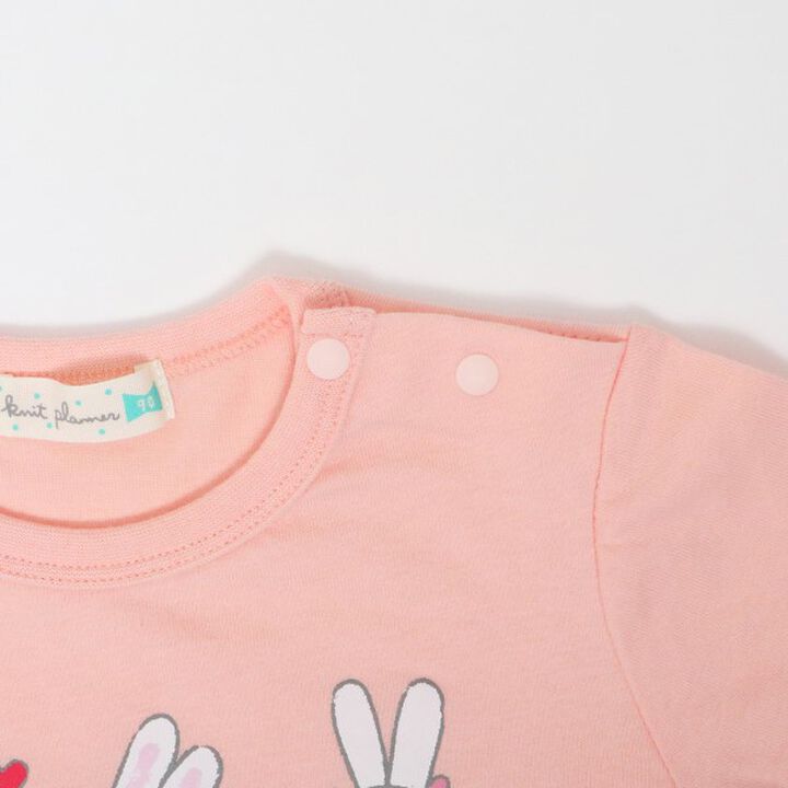 KP Ice Rabbit Print Long-Sleeve T-Shirt (80-90),Navy, medium image number 3