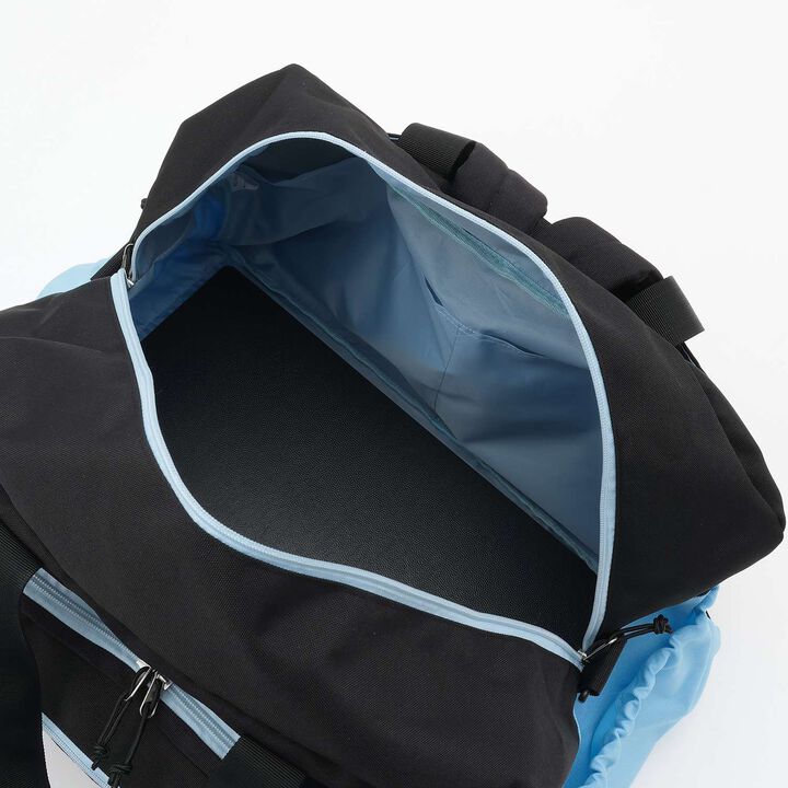 [43L Water Repellent 3WAY Boston Backpack with Flasher],Sax blue, medium image number 12