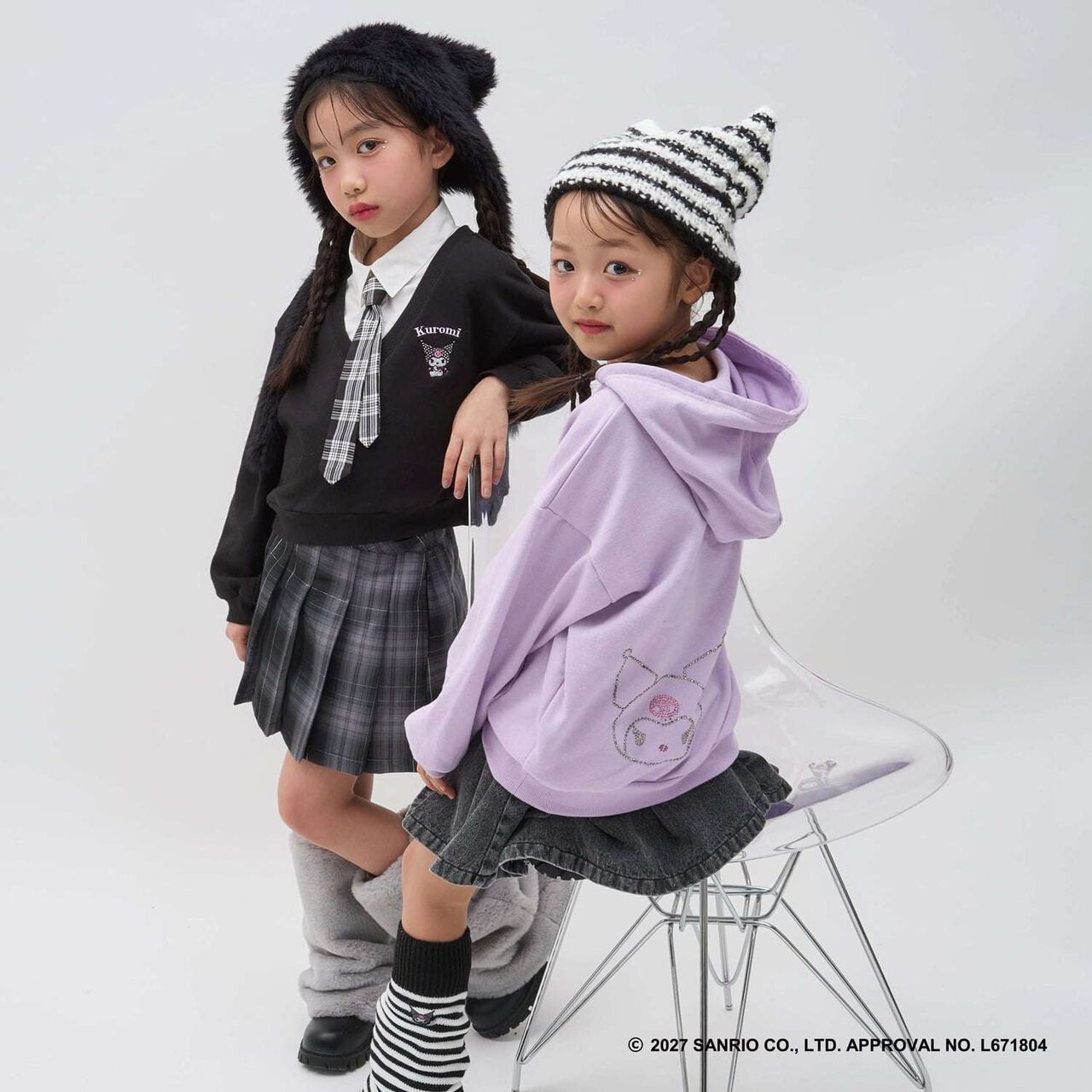 [Sanrio Characters] Sparkling Parka,Off white, large image number 9