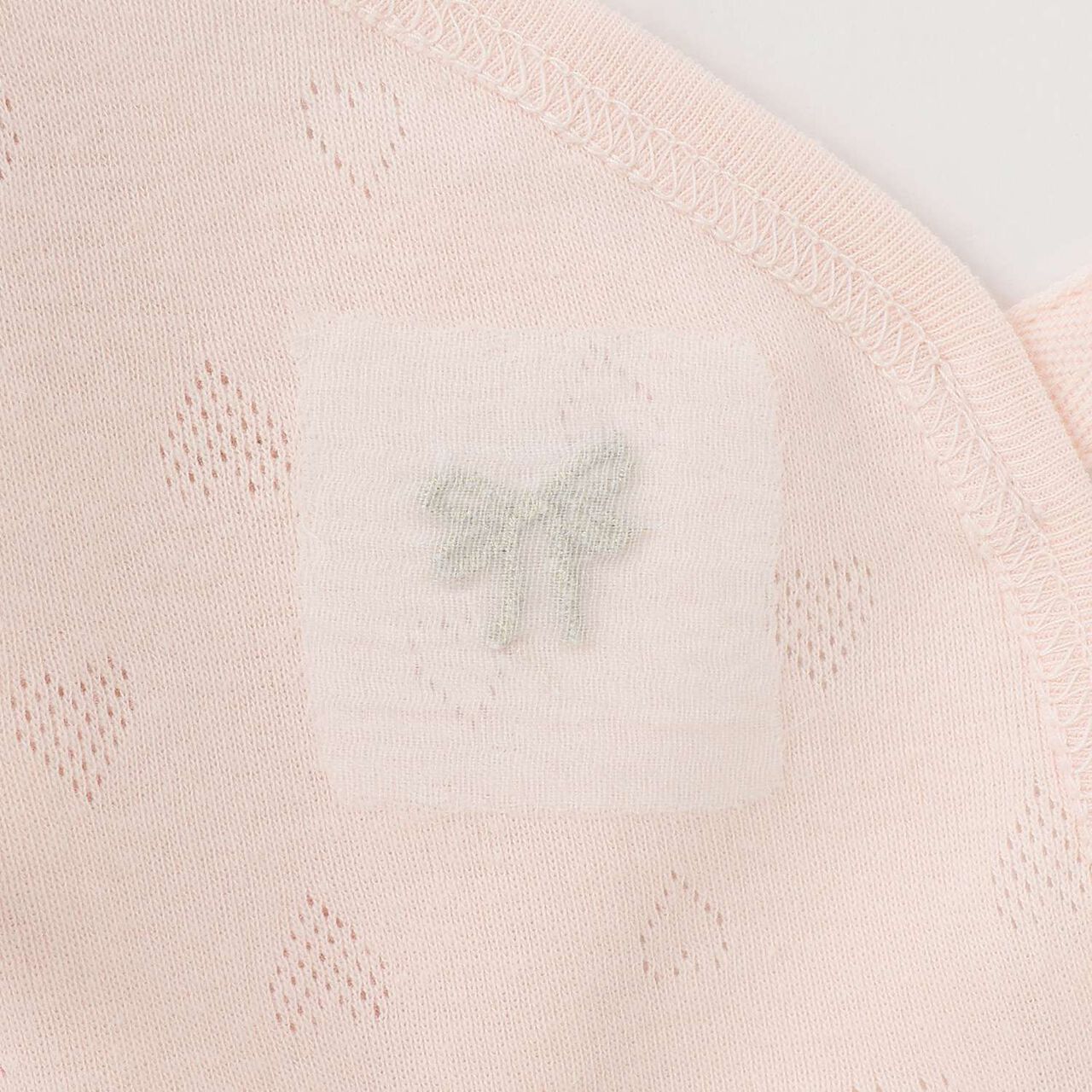 [Weak Acidity] Combi Bodysuit,Salmon pink, large image number 3