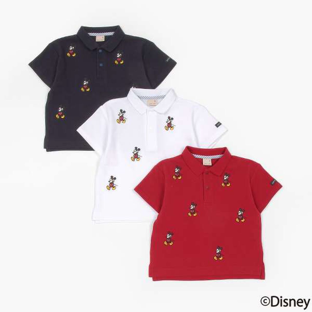 [Disney] Mickey Polo Shirt,Navy, large image number 10