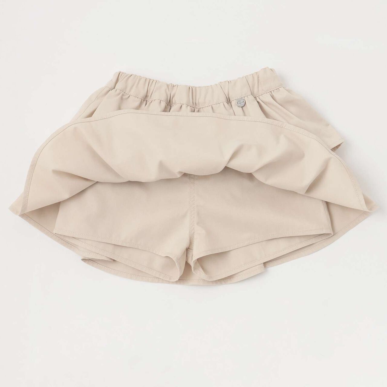 Tiered Skirt with Shorts,Light beige, large image number 12