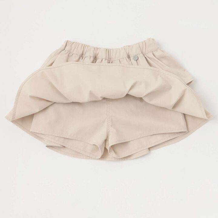 Tiered Skirt with Shorts,Light beige, medium image number 12