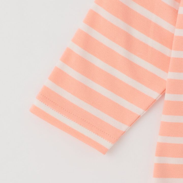 Hapidanbui Long-Sleeve T-Shirt,Peach, medium image number 5