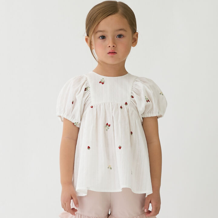 Link Strawberry Puff Tunic,, medium