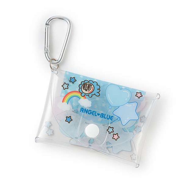 Mr. Nakamura PVC Pouch,Blue, medium image number 1