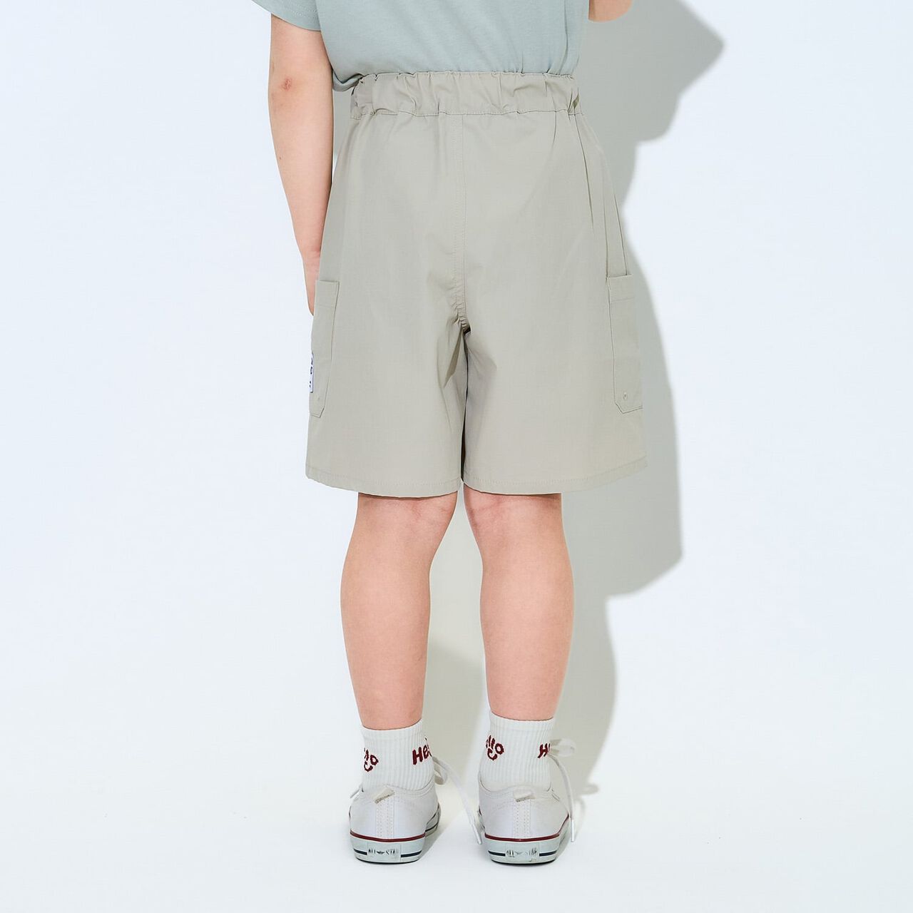 [Water-Repellent] Kids' Land and Water Use 4-Length Pants [Children's Clothing],Dark red, large image number 16