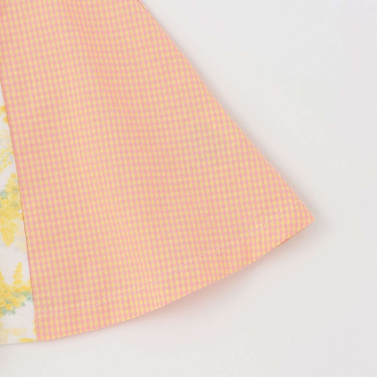 Mimosa Color-Block Tunic,Lemon yellow, large image number 4