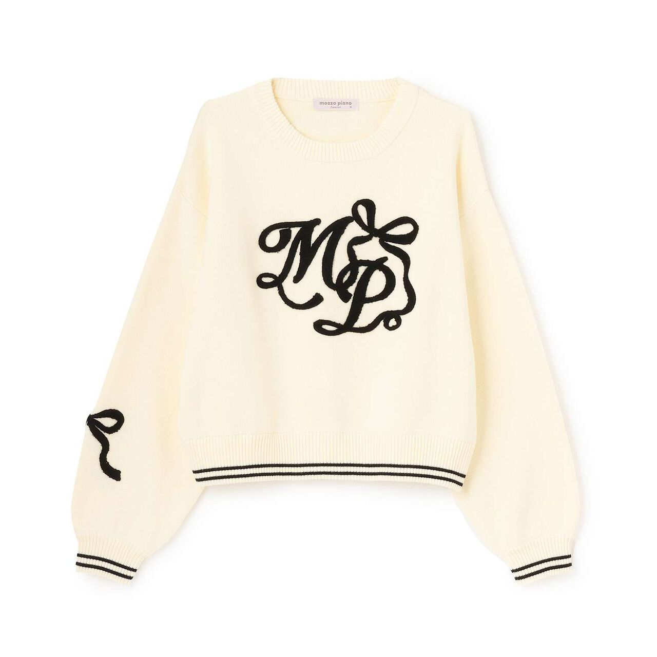 Logo Jacquard Embroidery Knitwear,Light blue, large image number 9