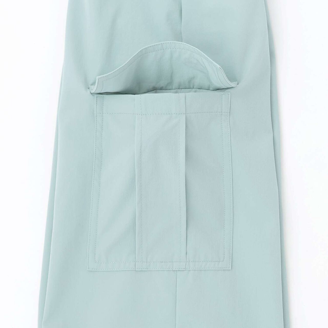 Water-Repellent Cargo Pants,Emerald green, large image number 18