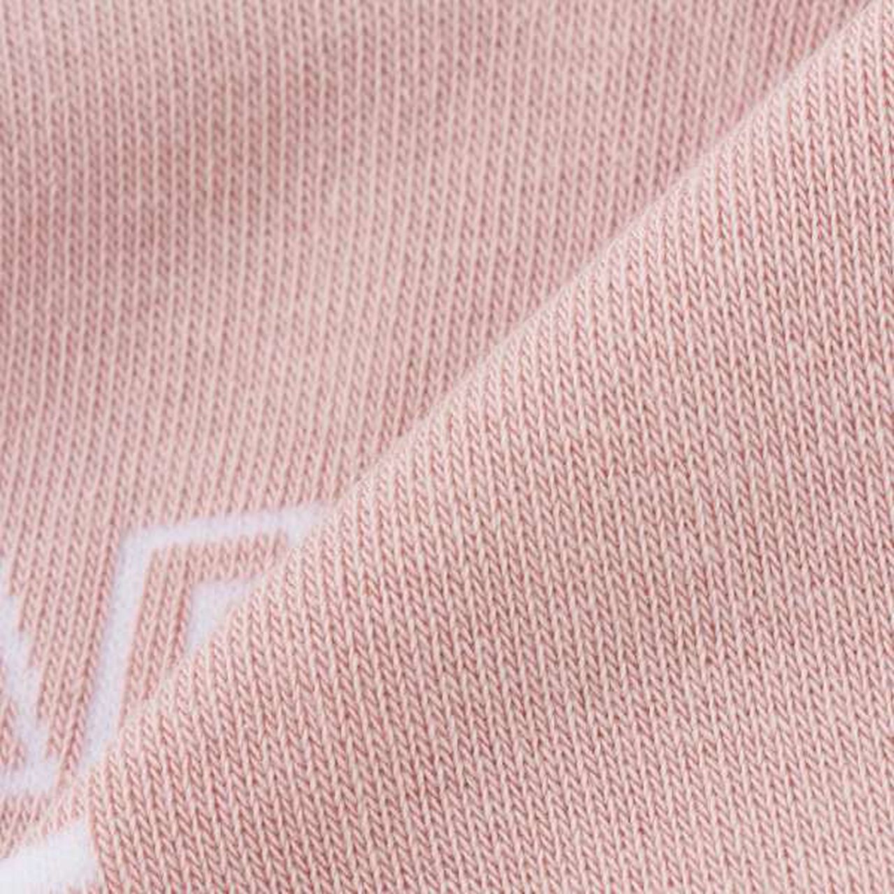 Dog Embroidery Striped Short Socks,Ivory, large image number 4