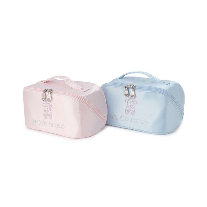 [Ballet] Sparkling Hair & Makeup Pouch,Dark red, medium image number 7