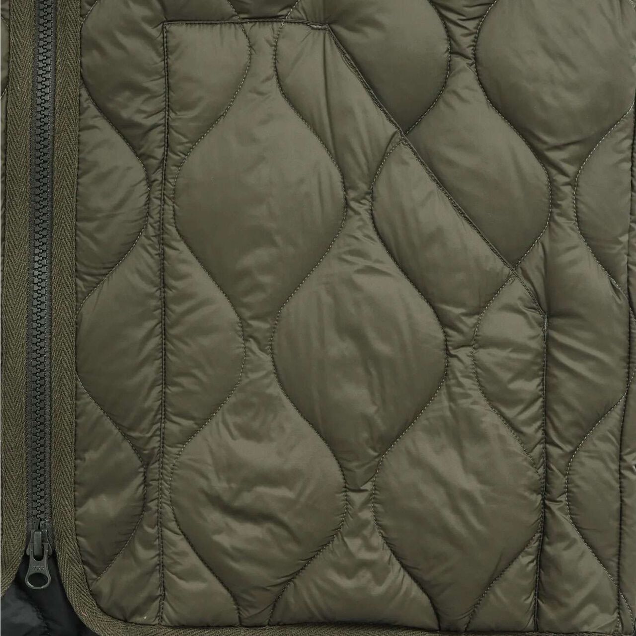[Parent-Child Matching] [DAD] [TAION] Military V-Neck Down Vest,Black, large image number 10
