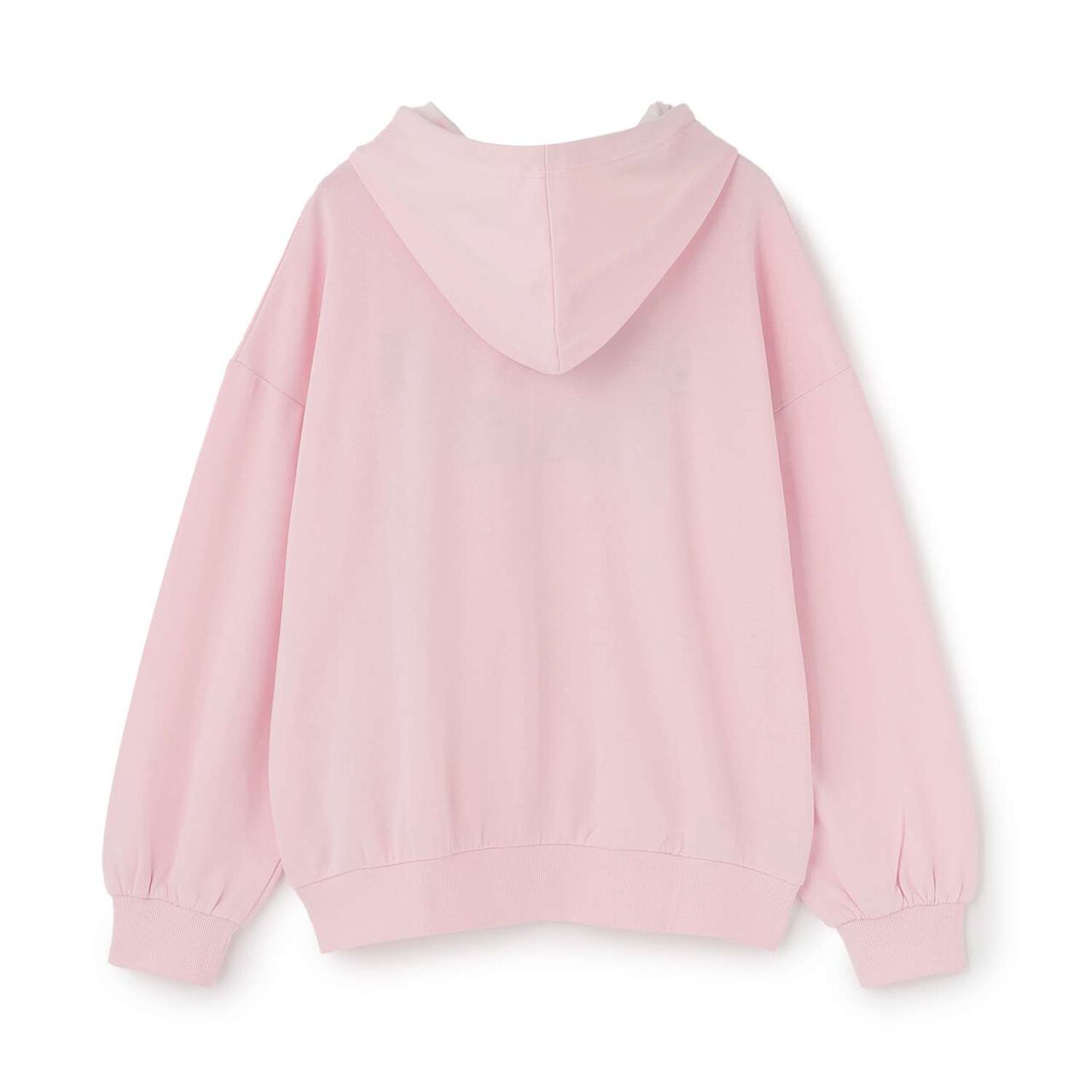 [100% Cotton] Patterned Logo Appliqu&eacute; Hoodie,Off white, large image number 14